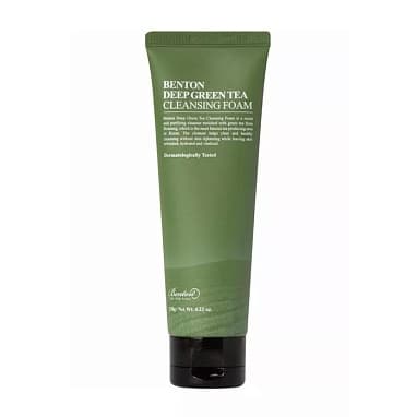 BENTON ОЧИЩАЮЩАЯ ПЕНКА С ЗЕЛЕНЫМ ЧАЕМ DEEP GREEN TEA CLEANSING FOAM